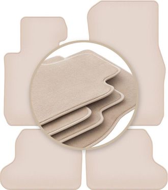 OEM Alfombrillas Beige Premium Para Bmw 2 F22 Coup&eacute; 2014-2022