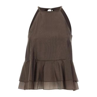 Kaos Top - Tops - Mujer - Marr&oacute;n - S