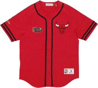 Mitchell & Ness Chicago Bulls NBA Jack Vintage Stijl - Heren - Fitness - Rood - XS - Katoen - Fitness