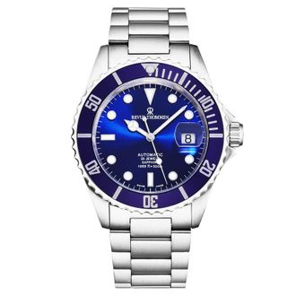 Revue Thommen Diver Automatic Blue Dial Mens Watch 17571.2128