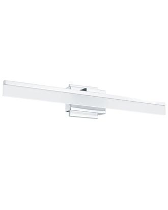 Eglo Eglo Palmital 1 Light Integrated Led Bath/Vanity Light With Chrome Finish & Satin Acrylic Shade