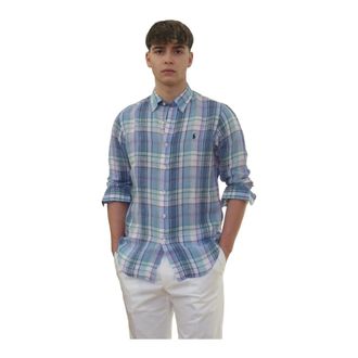 Polo Ralph Lauren Casual Shirts - Heren - Casual Overhemden - Blauw - S - Overhemden