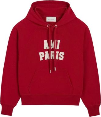 Ami AMI Paris Truien - Heren - Hoodies - Rood - XL - Hoodies & sweatvesten