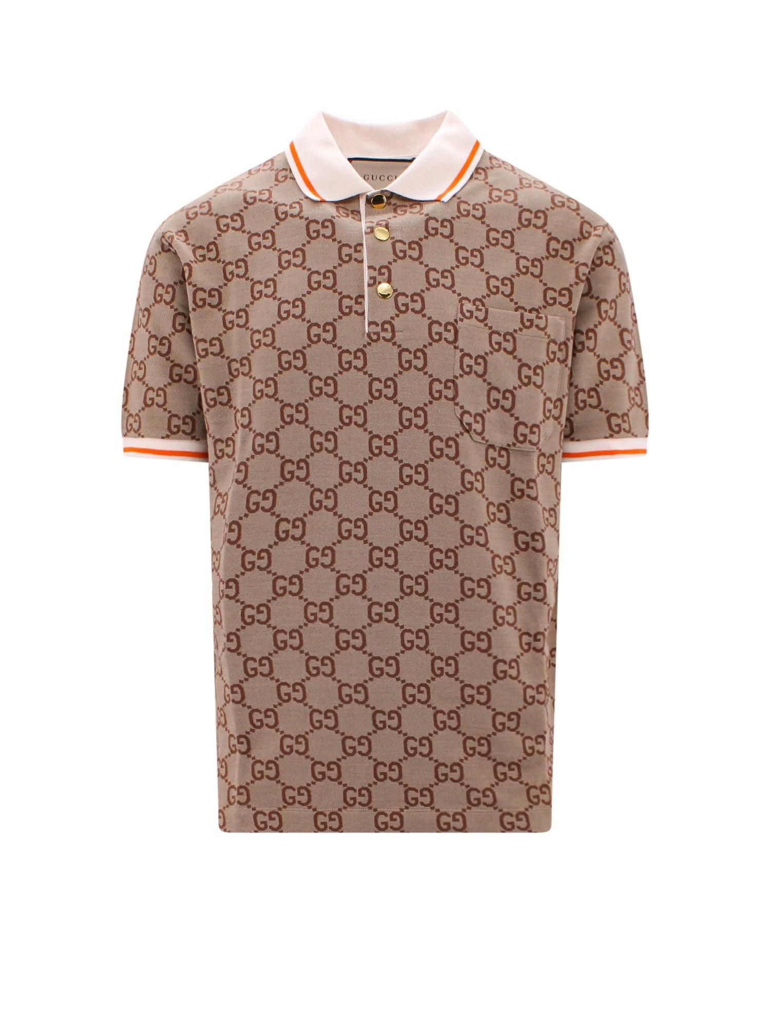 Gucci long sleeve polo mens clearance