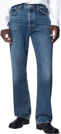 A Gold E 90s Jean - Heren - Regular Fit Jeans - Blauw - W31 - Katoen - Jeans