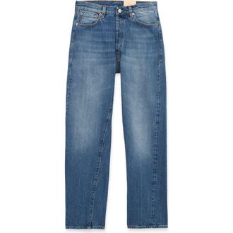 Fortela John D Classic Five-Pocket Denim Jeans in Stone Wash at Nordstrom, Size 34 X 29 Eu