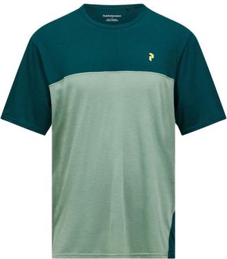 Peak Performance Trail Wool Blend S/S Merinoshirt f&uuml;r Herren | bunt