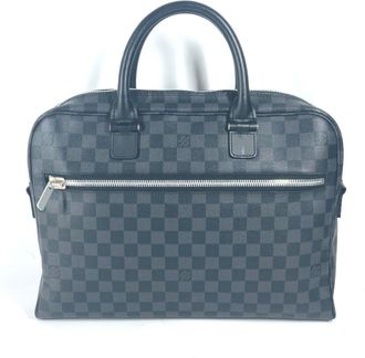 Louis Vuitton Black Damier Graphite Handbag Tote Bag (Pre-Owned)