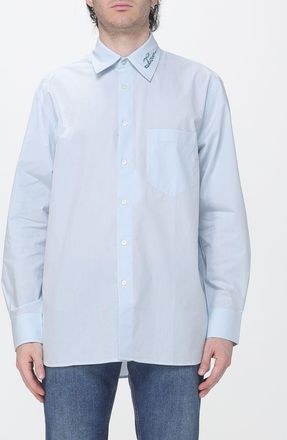 Paul Smith Slogan-Print Organic Cotton Poplin Shirt