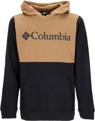 Columbia Colorblock Hoodie Zwart/delta - Heren - Hoodies - Veelkleurig - S - Katoen - Hoodies & sweatvesten