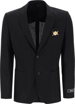 Versace Jassen - Heren - Blazers - Zwart - M - Jassen