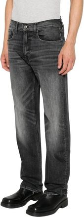 7 For All Mankind Easy Straight - Heren - Regular Fit Jeans - Zwart - W30 - Denim - Jeans