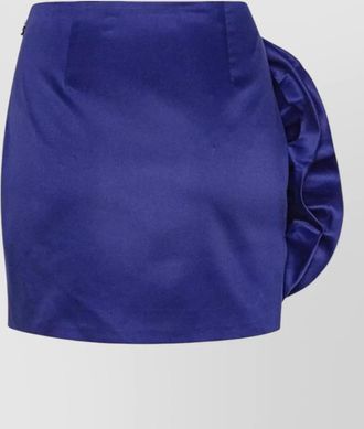 Rotate recycled polyester mini skirt