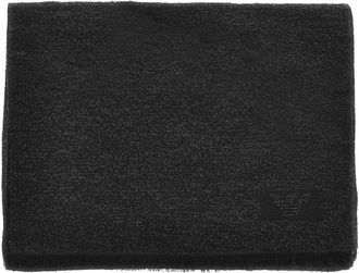Emporio Armani Boucl&eacute; wool blend scarf Man One Size
