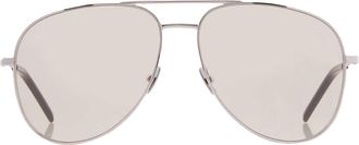 Saint Laurent Brown Pilot Unisex Sunglasses CLASSIC 11 071 59