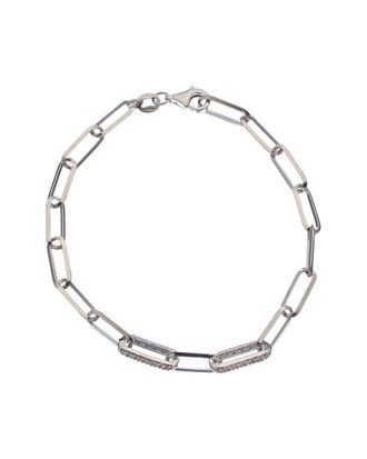 Meshmerise 18K Over Silver 0.15 Ct. Tw. Diamond Bracelet