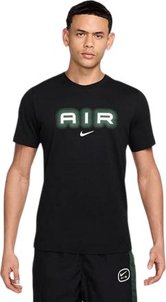 Nike Air Graphic T-shirt voor heren (Zwart)