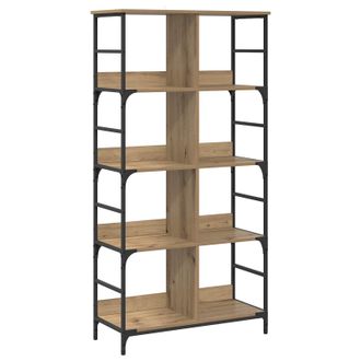 vidaXL Estante De Libros 4 Niveles 78,5 X 33 X 153 Cm Metal Pb Vidaxl