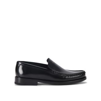Kurt Geiger Mens Leather Denman Loafer Loafers - Black - Size UK 11