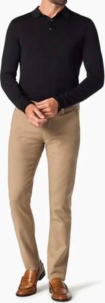 34 Heritage Mens Verona High Flyer Chino Pants In Khaki