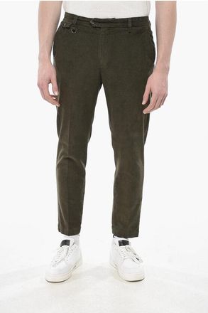 Paolo Pecora Corduroy Chinos With Single Pleat size 48