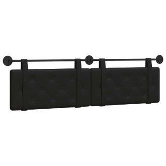 vidaXL Cabecero Colgante Negro Cuero Sint&eacute;tico Vidaxl