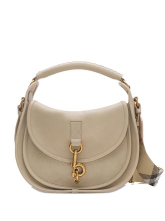 Burberry small B Clip messenger bag - women - Calf Leather - OS - Neutrals