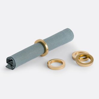 La Redoute Interieurs Set van 4 servetringen, Rolia