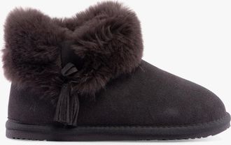 Hush Puppies Womens Hush Puppies AYANA Womens Slippers Grey - Size: 5