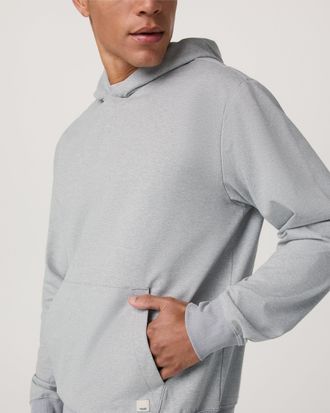Vuori Clothing Coronado Pullover Hoodie 2.0 | Light Heather Grey | Medium