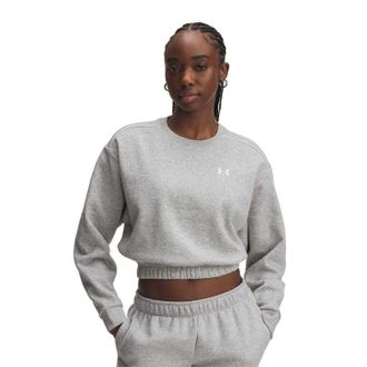 Under Armour Dames/Dames Rival Workout Sweatshirt (Grijze Heide)