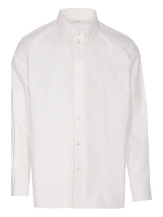 Saint Laurent striped shirt - White
