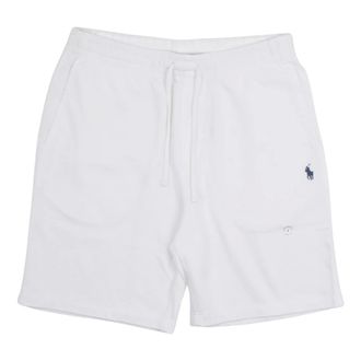 Polo Ralph Lauren Casual Shorts, male, White, Size: M Spa Terry Short