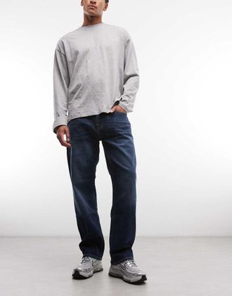 True Religion Bobby - Jeans ampi lavaggio scuro damon-Blu