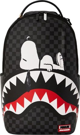 Sprayground x Peanuts Snoopy Sunday Chilling DLXV Backpack Black Grey W1035740