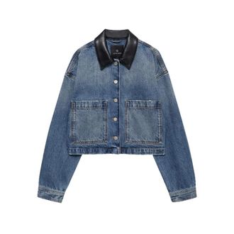 Anine Bing Jassen, Dames, Blauw, XS, Katoen, Yuma Jacket