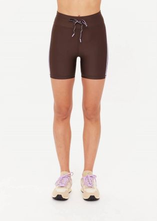 The Upside Oxford 5In Spin Short In Brown