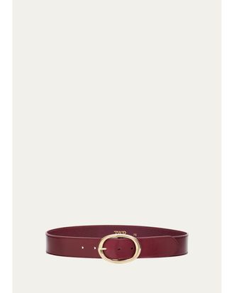 TWP Wide Leather Belt