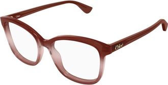 Chlo&eacute; Optisch Montuur - Dames - Brillen - Rood - 54 MM - Accessoires