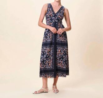 Cleobella Constance Ankle Dress In Dark La Ramos Print