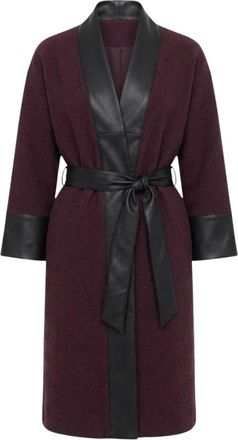 Nenette Kimono - Coats - Mujer - Rojo - S