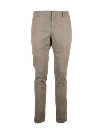 Dondup Beige Gaubert Slim-Fit Stretch Cotton Trousers