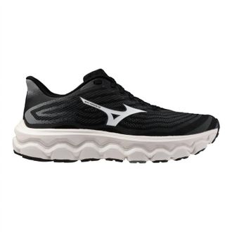 Mizuno Mens Wave Horizon 8 2E Shoe In Black/white