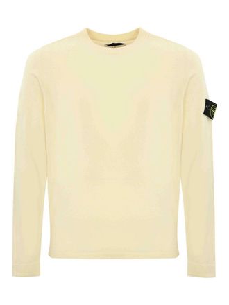 Stone Island Sweater 5100062 Light Raw In Cotton