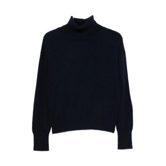 Semicouture Dalia K680 - Dames - Coltruien - Blauw - L - Nylon - Truien & Vesten