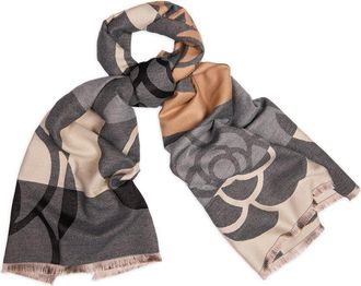 Saachi Fresh Floral Reversible Scarf