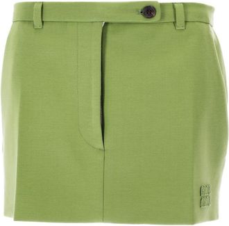 Miu Miu Gonne Punto Stoffa