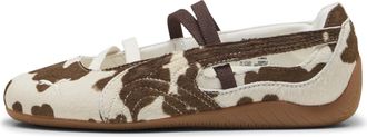 Puma Ballerine Speedcat Cow Print da donna, Scarpe, Marrone, 35.5