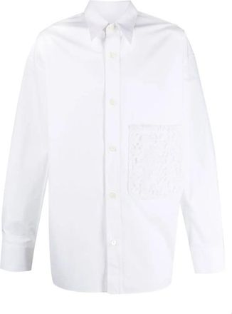 Valentino Garavani Floral Lace Pocket Shirt
