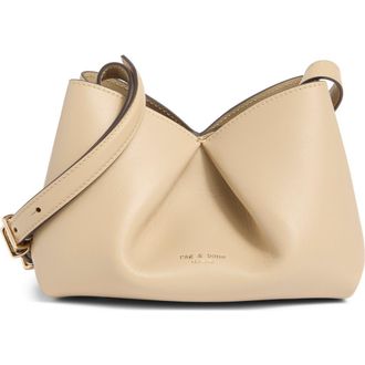 Rag & Bone Small Bloom Leather Crossbody Bag in Greige at Nordstrom Rack